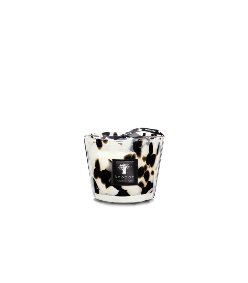 SCENTED CANDLE PEARLS BLACK - Baobab Collection