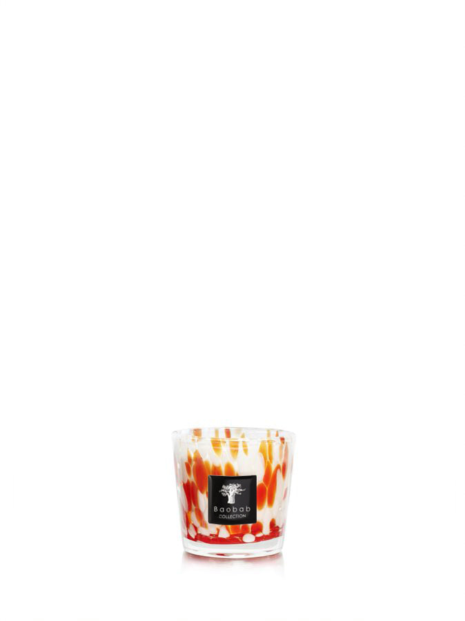 SCENTED CANDLE PEARLS CORAL - Baobab Collection